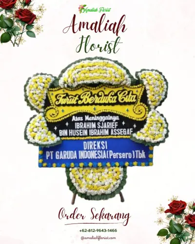 Papan Bunga Duka di Cibugel